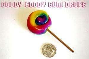 Rainbow 5cm Gourmet Lollipops (Pack of 25) Goody Goody Gum Drops online lolly shop