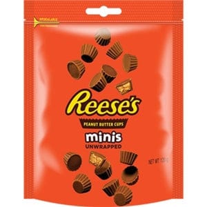 REESES MINI BITES (120 Gm x 6 units) Goody Goody Gum Drops online lolly shop