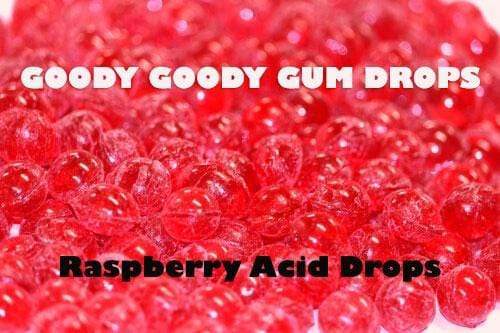 SECONDS Raspberry Drops 1 kg Goody Goody Gum Drops online lolly shop