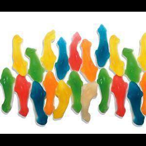 Sharks - Coloured Jelly Sharks (400 pieces) Goody Goody Gum Drops online lolly shop