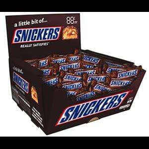 SNICKERS PICK &amp; MIX (50 x 18 Gm bars) Goody Goody Gum Drops online lolly shop