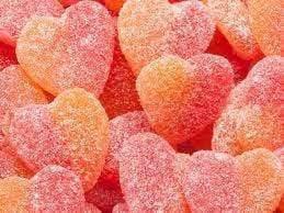 Sour Peach Hearts Goody Goody Gum Drops online lolly shop