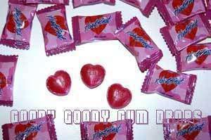 Strawberry Hartbeats (Pkt of 110) Goody Goody Gum Drops online lolly shop