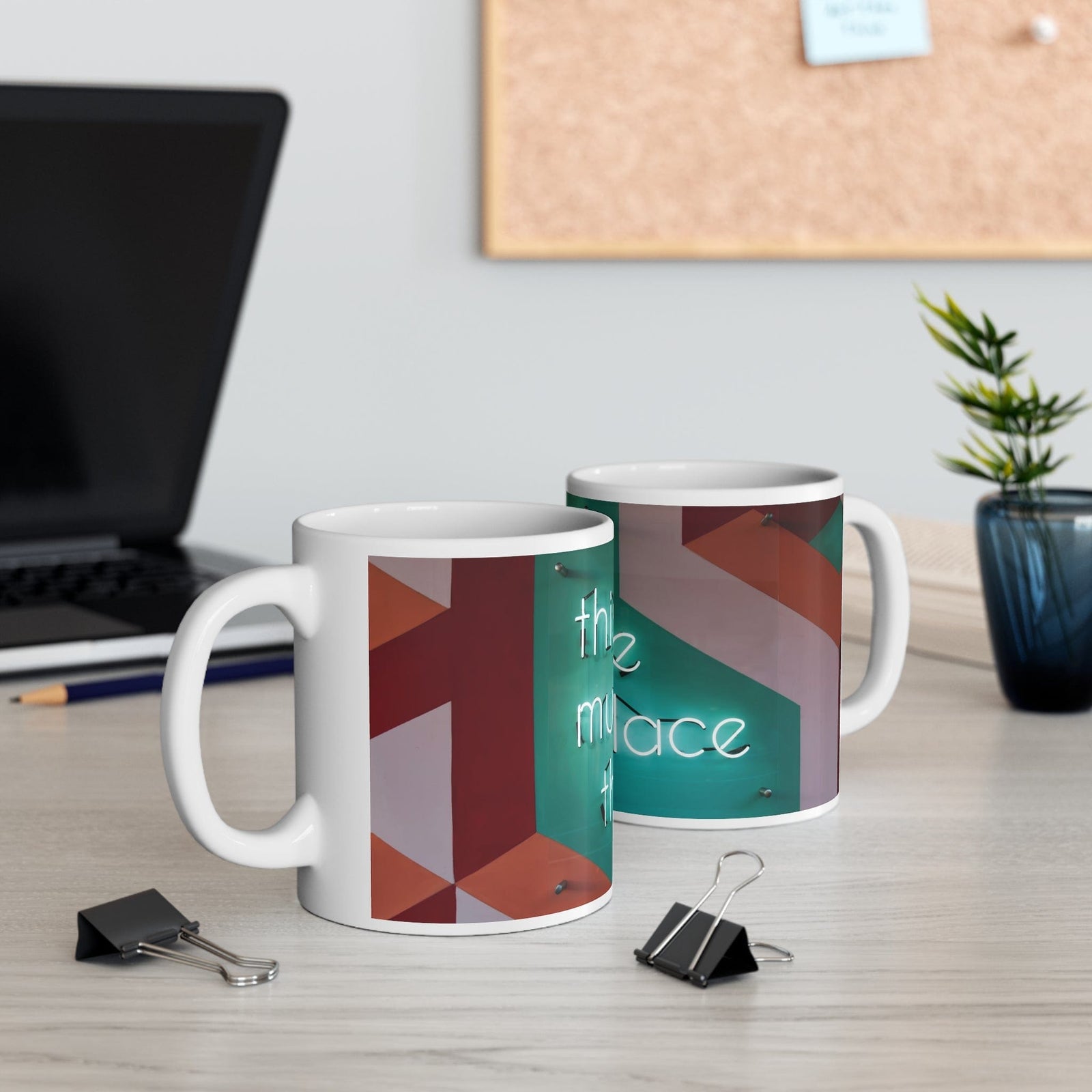 "This must be the place" ceramic coffee mug Goody Goody Gum Drops online lolly shop
