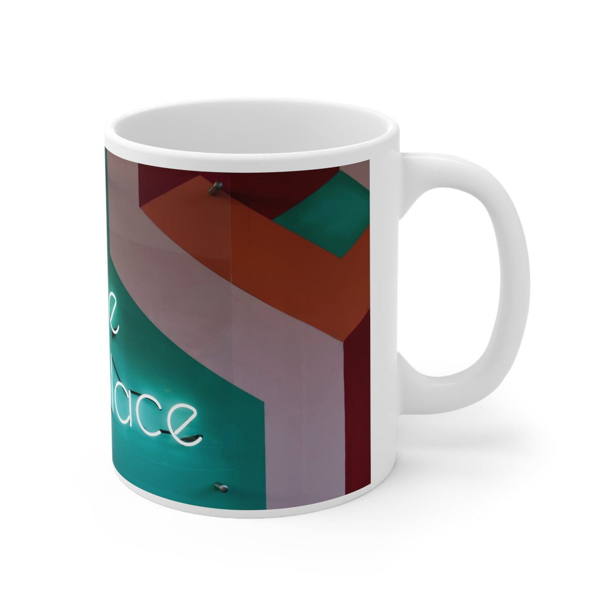 "This must be the place" ceramic coffee mug Goody Goody Gum Drops online lolly shop