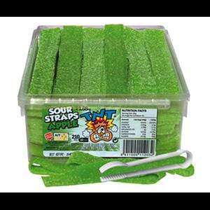 TNT Sour Green Apple Straps Goody Goody Gum Drops online lolly shop