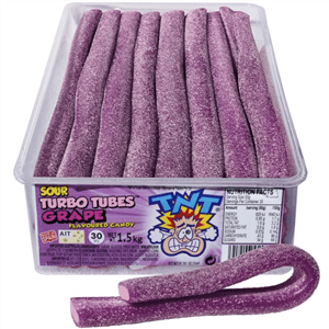 TNT Sour Tubes Grape Goody Goody Gum Drops online lolly shop
