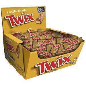 TWIX PICK &amp; MIX ( 50 x 14.5 Gm bars) Goody Goody Gum Drops online lolly shop