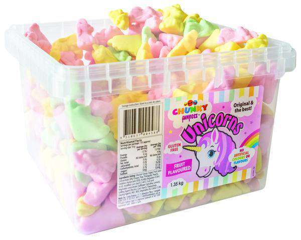 Unicorns (300 in a Tub) Goody Goody Gum Drops online lolly shop