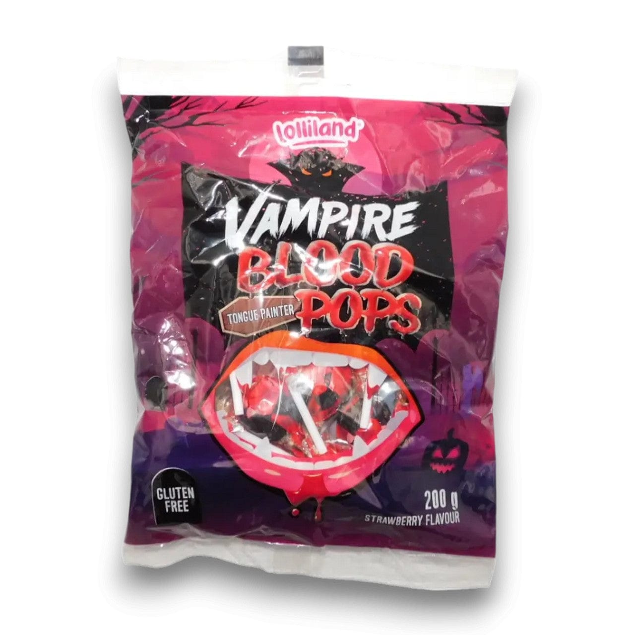 Vampire Blood Pops - Tongue Painter (200g bag - Approx. 20pc) Goody Goody Gum Drops online lolly shop