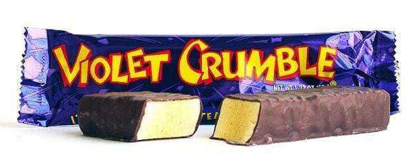 Violet Crumble Bars 42 x 50 Gm Goody Goody Gum Drops online lolly shop