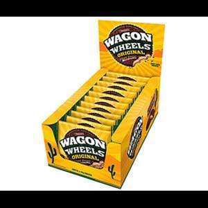 Wagon Wheels (16 x 48 Gm) Goody Goody Gum Drops online lolly shop