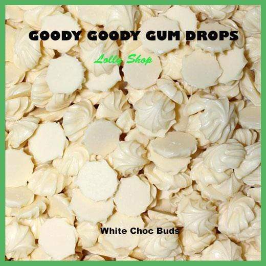 White Chocolate Buds 1 kg Goody Goody Gum Drops online lolly shop