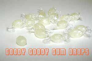 White/Cream Fruity Drops - Single Colours (Cello Wrapped) 1Kg Goody Goody Gum Drops online lolly shop