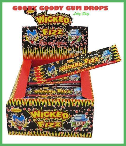Wicked Fizz Various Flavours (60 pieces) Goody Goody Gum Drops online lolly shop