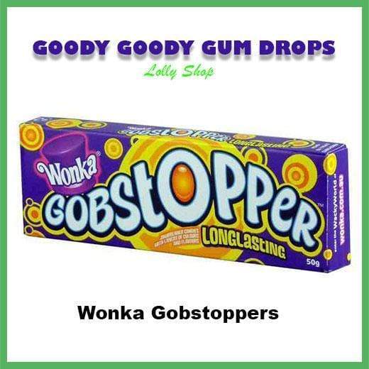 Wonka Long Lasting Gobstoppers (24 packs) Goody Goody Gum Drops online lolly shop
