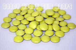 Goody Goody Choc Drops Yellow 1kg Goody Goody Gum Drops online lolly shop