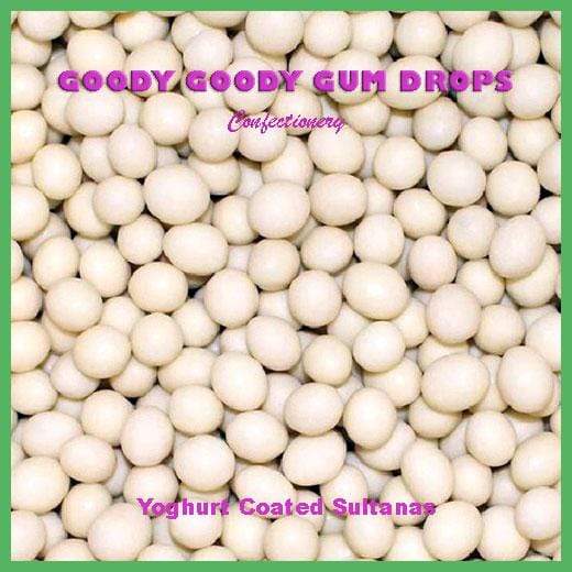 Yoghurt Coated Sultanas Goody Goody Gum Drops online lolly shop