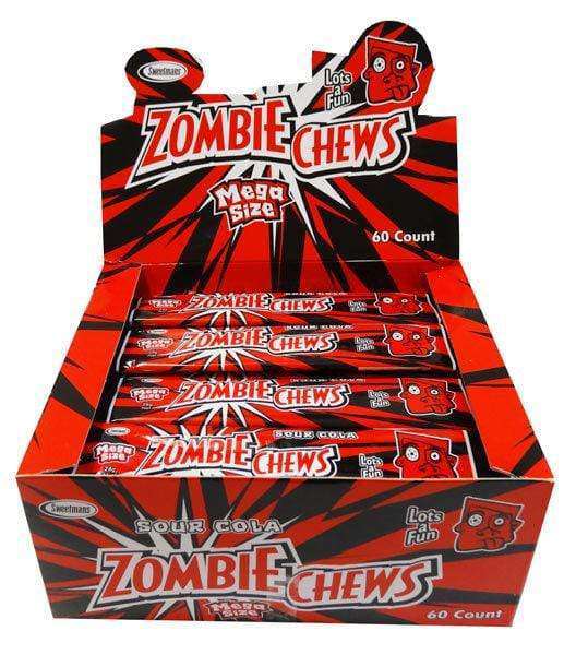 Zombie Mega Chews (Box of 60) Goody Goody Gum Drops online lolly shop